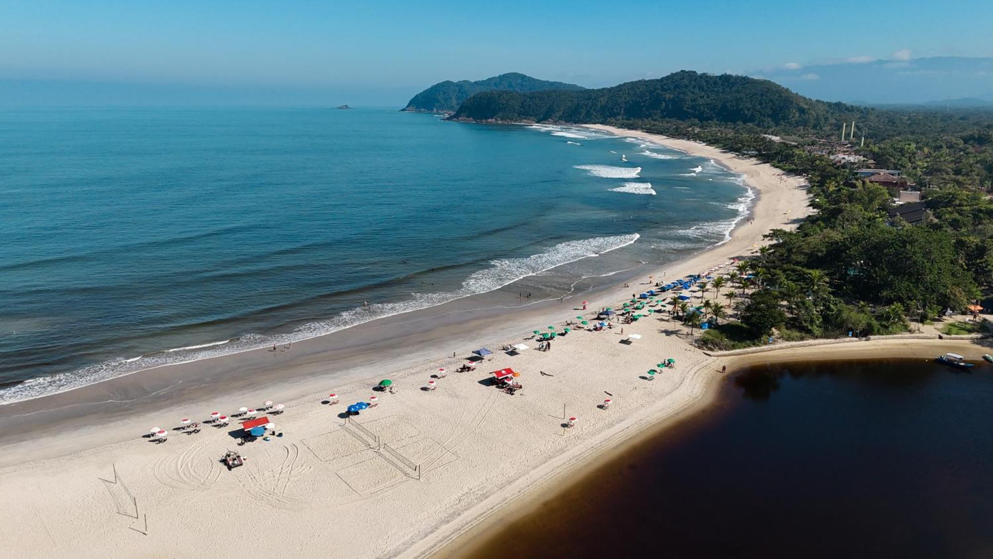 Villa Casa Una A Beira Rio - Barra Do Una - 450M Da Praia Sao Sebastiao  Exterior foto