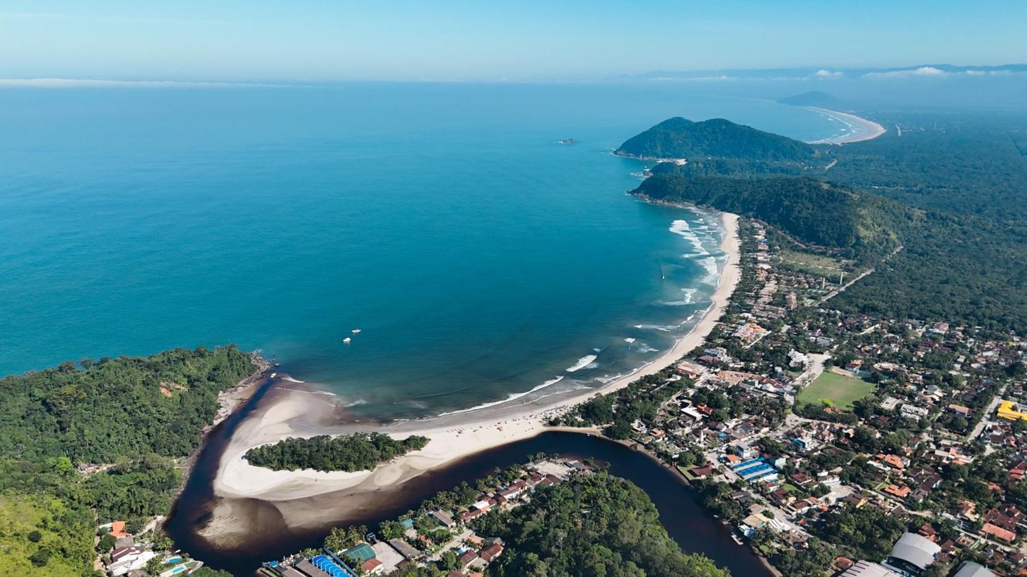 Villa Casa Una A Beira Rio - Barra Do Una - 450M Da Praia Sao Sebastiao  Exterior foto