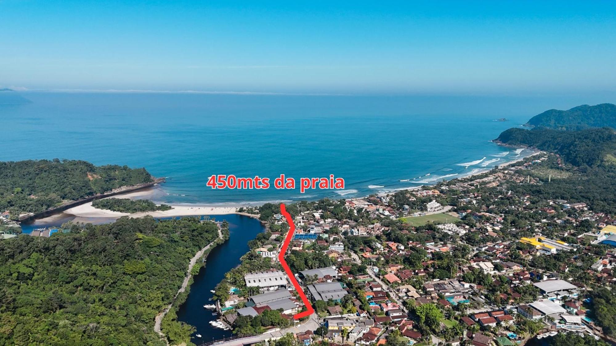 Villa Casa Una A Beira Rio - Barra Do Una - 450M Da Praia Sao Sebastiao  Exterior foto